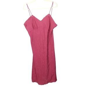 Vintage Eve Stillman Womens Floral Lace Trim Nightgown Size M Sleepwear Babydoll